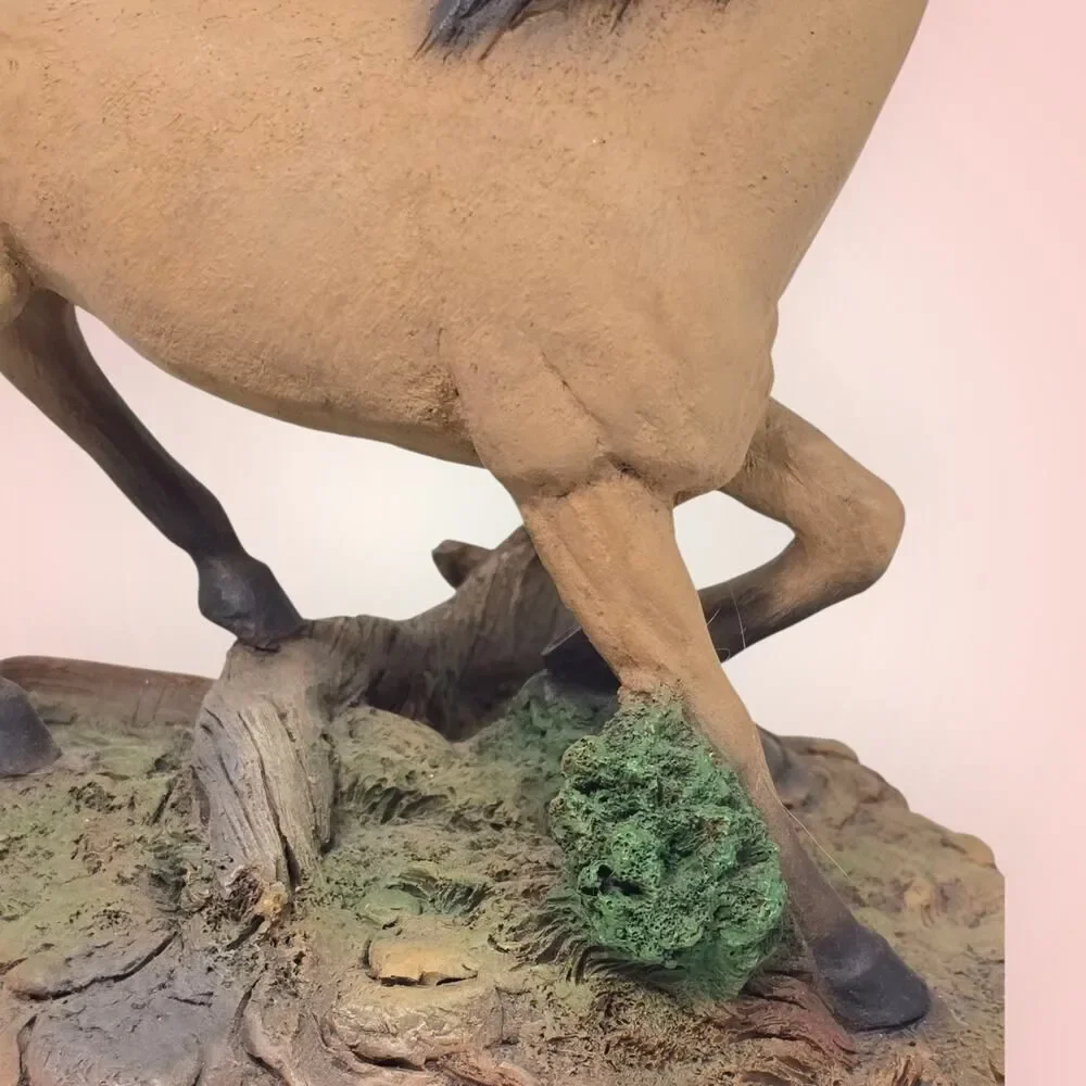 Neil J Rose Buckskin 'SPIRIT' HORSE FIGURINE Limited Edition #810/3500 Sculpture
